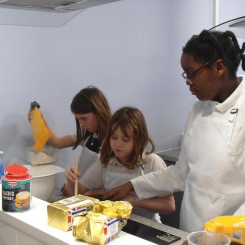 Our Learning Kitchen in action