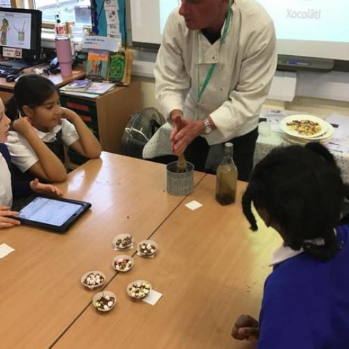 We took part in a fantastic workshop with Carl from the Ministry of Chocolate