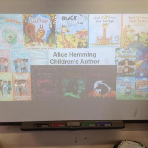 Author visit from Alice Hemming